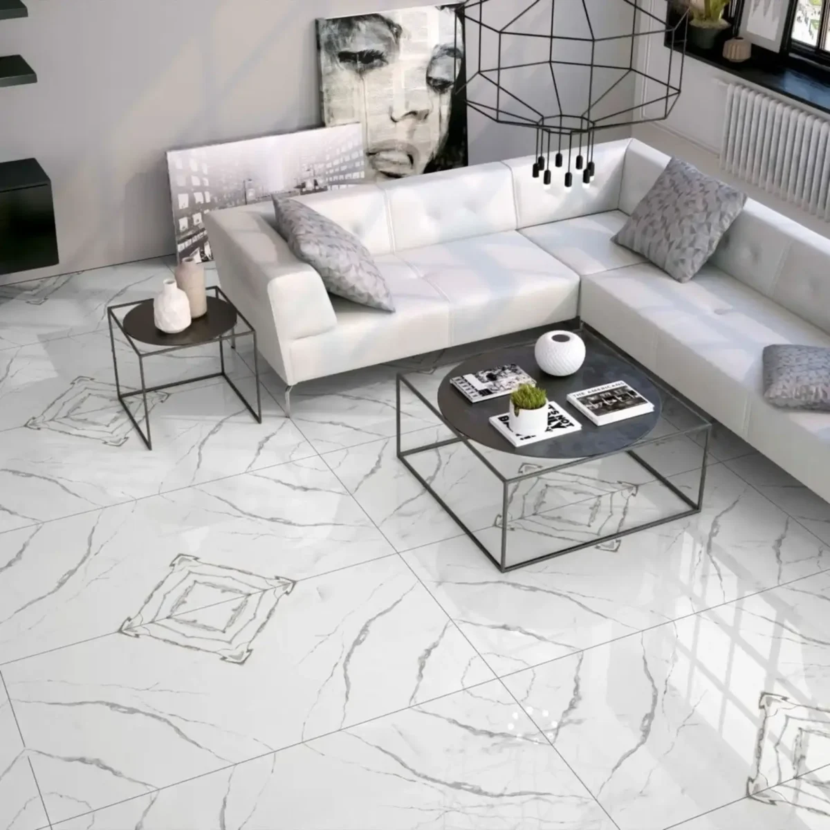 24x48 bookmatch porcelain tiles preview